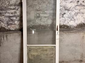 Väliovi 50-luvulta, lasiovi