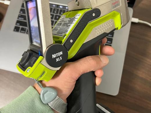 the Niton XL5 Plus is the lightest, smallest, most powerful handheld XRF analyzer available