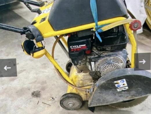 Asfalttisaha Leikkuusyvyys 195 mm, bensakone